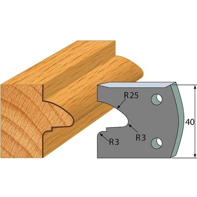IGM profil 078 - pár omezovačů 40x4mm SP