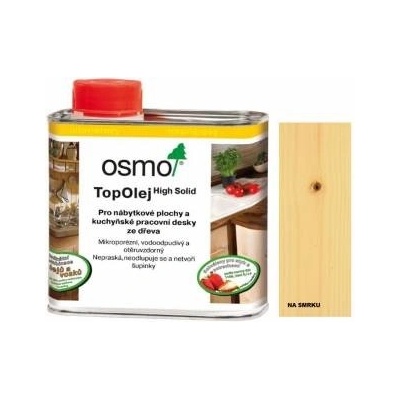 Osmo 3028 Top olej 0,125 l Bezbarvý hedvábný polomat – Zboží Mobilmania