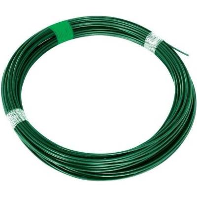 Drát napínací 3,4 mm Zn + PVC zelený – 26 m