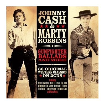 CASH, JOHNNY & MARTY - GUNFIGHTER BALLADS & MORE CD