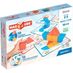 Geomag Магнитен конструктор Geomag - Magicube, Форми и карти, 16 части (G307) - baby