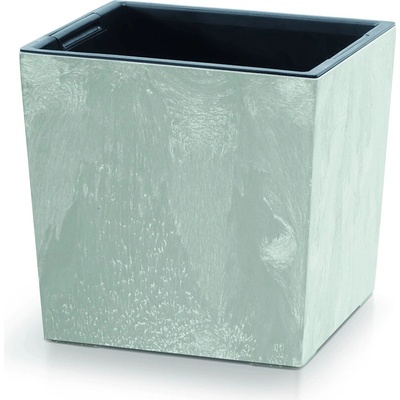 Prosperplast Květináč URBI SQUARE LOW EFFECT betonový 24 x 24 x 23,5cm