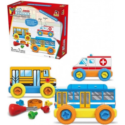 Made Malý mechanik Junior městské dopravní prostředky