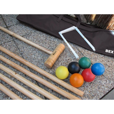 Bex Sport Kroket Pro dřevěný 6 hráčů