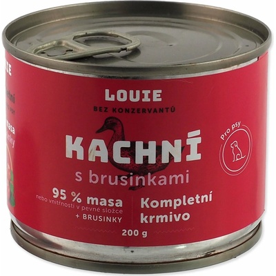 Louie Dog Kačacie s brusnicami 200 g