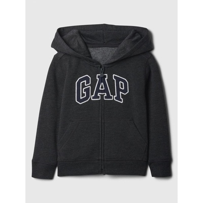 GAP 619017-05 dětská mikina s logem šedá
