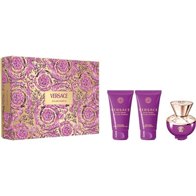 Versace Pour Femme Dylan Purple Комплект (EDP 50ml + BL 50ml + SG 50ml) за Жени