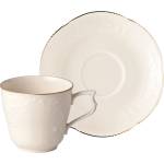 Rosenthal Чаша за кафе Sanssouci Elf Gold с чинийка 210 мл (20480 608648 14742 + 20480 608648 14741)