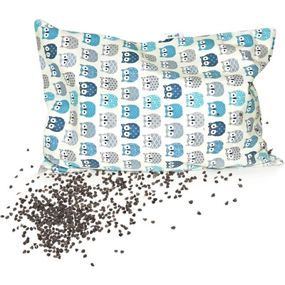 GADEO nahřívací pohankový polštářek HARRY pohankové slupky s mátou 28x38 cm – Zboží Dáma