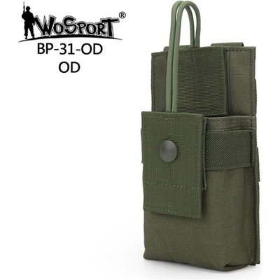 Wosport Molle na vysílačku malá zelená