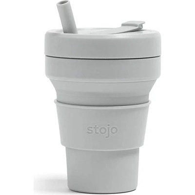 Stojo skládací kelímek Maxi 470 ml světle šedá
