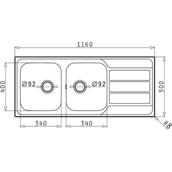 Image 1 of Pyramis ATHENA EXTRA (116x50) 2B 1D (107163101)