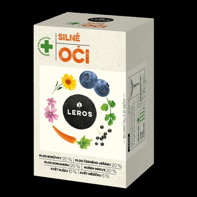 Leros Silné oči BorůvkaandMěsíček 20 x 1,5 g
