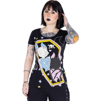 Image 1 of Cupcake cult тениска cupcake cult - sleepy bats - черно - poi1391