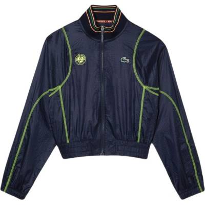 Lacoste Sport Roland Garros Edition Post-Match Cropped Jacket navy blue