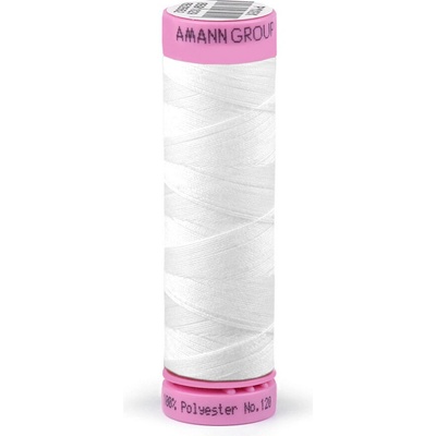 Stoklasa Polyesterové nitě návin 100 m Aspo Amann Balení: 5 ks, Varianta: 2000 White 2000 White