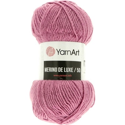 YarnArt Merino De Luxe 50 3017 růžově fialová