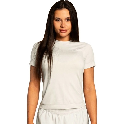 GymBeam Women‘s Pulse X Running T shirt Gray – Zboží Mobilmania