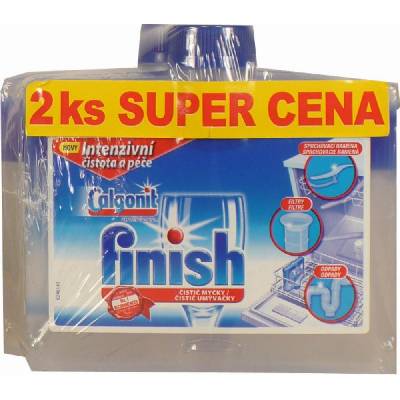 CALGONIT Finish čistič myček 250 ml 1+1 duo