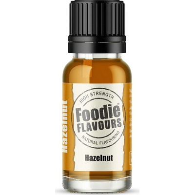 Foodie Flavours Prírodné koncentrované aróma 15 ml lieskový oriešok