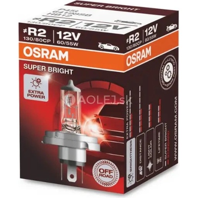 Osram Super Bright R2 P45t 12V 60/55W