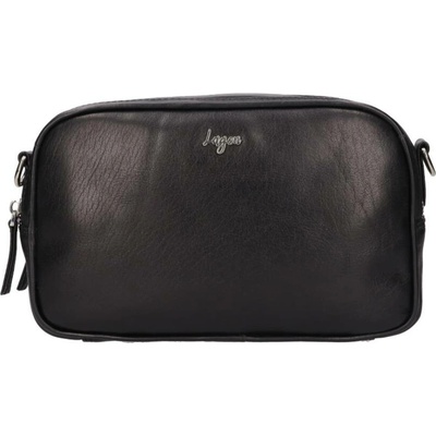Lagen crossbody kožená dámská kabelka BLC-23/2655 BLACK černá