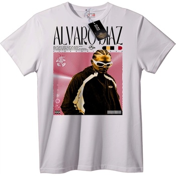 NOONEBRAND Тениска Alvaro Diaz Urban - S, White
