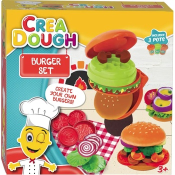 Image 1 of Crea Dough Моделин - Бургер Комплект - Crea Dough
