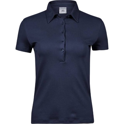TEE JAYS TJ1441 / Дамска поло тениска от памук Pima - тъмносиня XL (18144100304)
