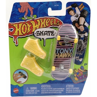 Mattel Hot Wheels fingerboard a boty 10,5 cm Lined Luminescence