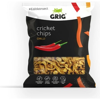 Grig Cvrčie čipsy Chilli 70 g