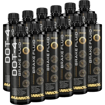 MANNOL 10 бр x 450мл Спирачна течност mannol dot-4 (mn3002-10)