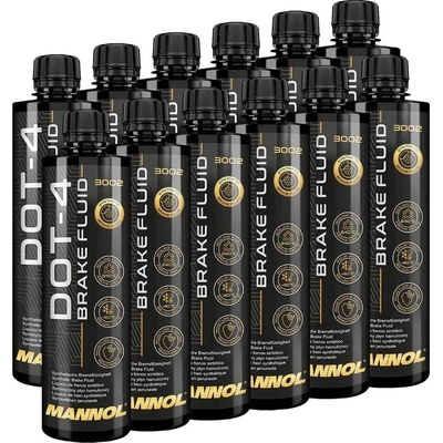 MANNOL 10 бр x 450мл Спирачна течност mannol dot-4 (mn3002-10)