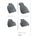 FroGum Гумени стелки за Audi C5 A6 97-04г (pa51334-0723)