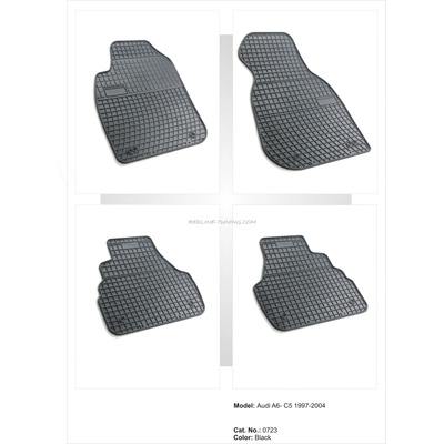 FroGum Гумени стелки за Audi C5 A6 97-04г (pa51334-0723)