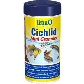 TETRA Cichlid Mini Granules - основна хранителна смес за по-малки цихлиди, като джудже цихлиди - с формула BioActive - 250 мл