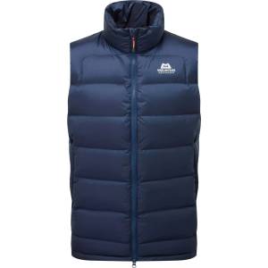Mountain Equipment Мъжки пухен елек Mountain Equipment Lightline Vest Down vest - Navy (032-1375-0211)