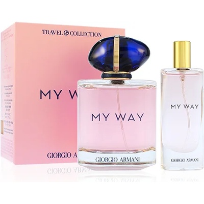 Giorgio Armani My Way подаръчен комплект Woman Eau de Parfum 90 ml + Eau de Parfum 15 ml