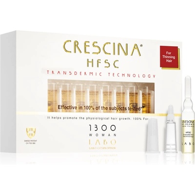 Crescina Transdermic 1300 Re-Growth грижа за растеж на косата за жени 20x3, 5ml