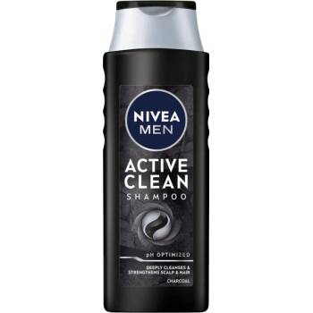 Nivea Pánsky čistiaci šampón Active Clean 400 ml