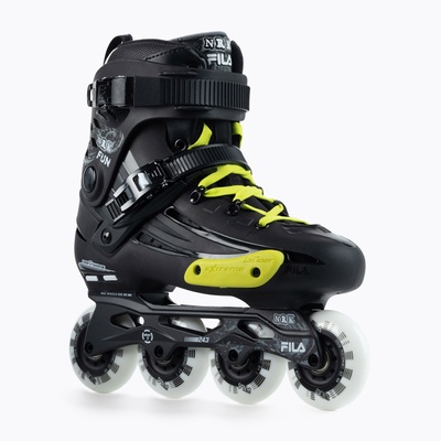 Fila Мъжки ролкови кънки FILA NRK Fun black/yellow/pink