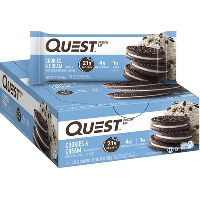 Quest Nutrition Quest Bar | Different Flavors [12 x 60 грама] Ягода