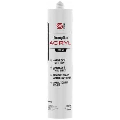 StrongGlue Akrylový tmel bílý 280ml