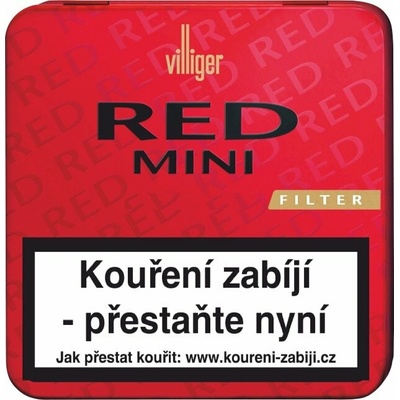 Villiger Red Mini Vanilla Filter 20 ks