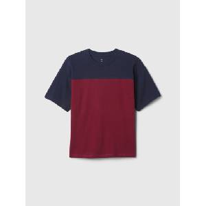 GAP Бебешка памучна тениска GAP GAP | Cherven | Момчешки | 104/110