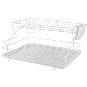 Horecano Сушилник за съдове и прибори 2ет. БЯЛ (tb02) (0157239)