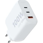 Xtorm Зарядно Xtorm GaN2 Ultra USB, 2  орта USB-C, 220V, 100W, бял цвят 12357