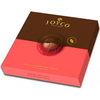 JOYCO Sušené VIŠNĚ v čokoládě s lískovými oříšky 170 g