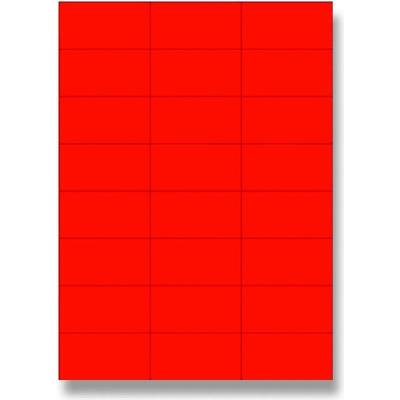 Rayfilm R01320527A 70 x 36 mm 2400 etiket červená fluo