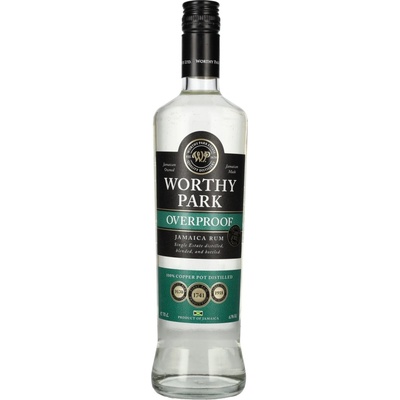 Worthy Park Rum-Bar White Overproof Rum 63% 0,7 l (holá láhev)